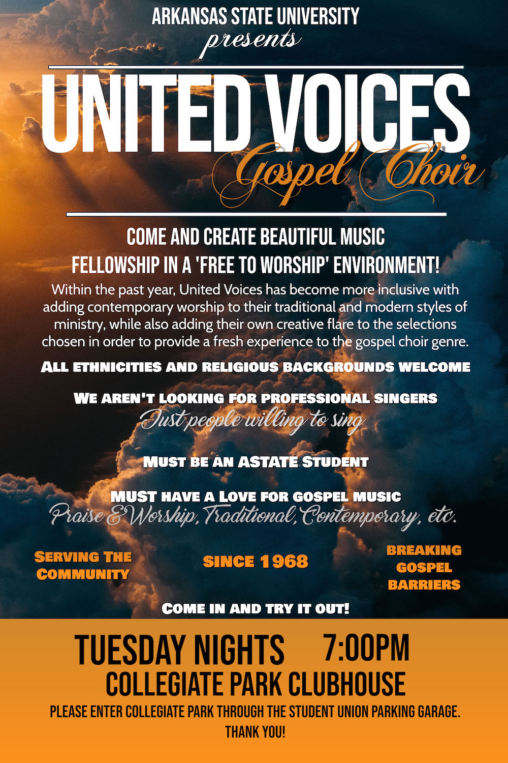 United Voices poster
